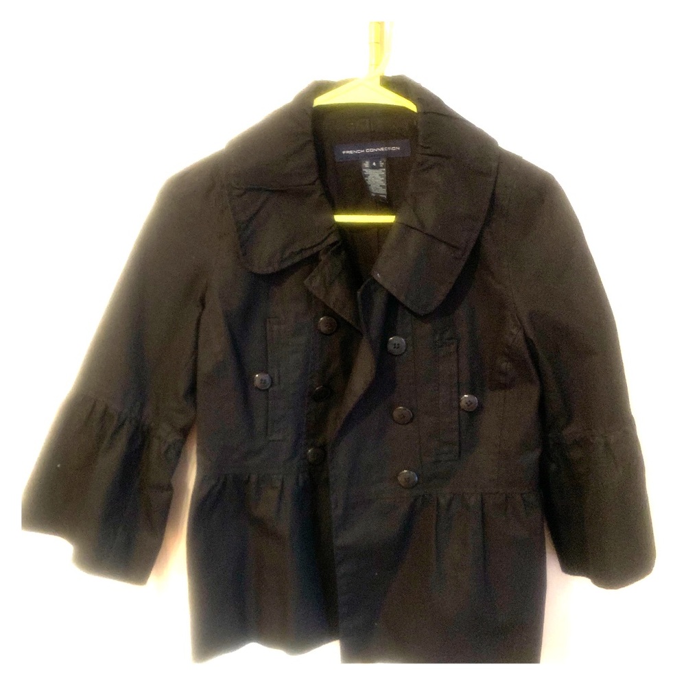 French connection size 4- 3/4 sleeve jacket
